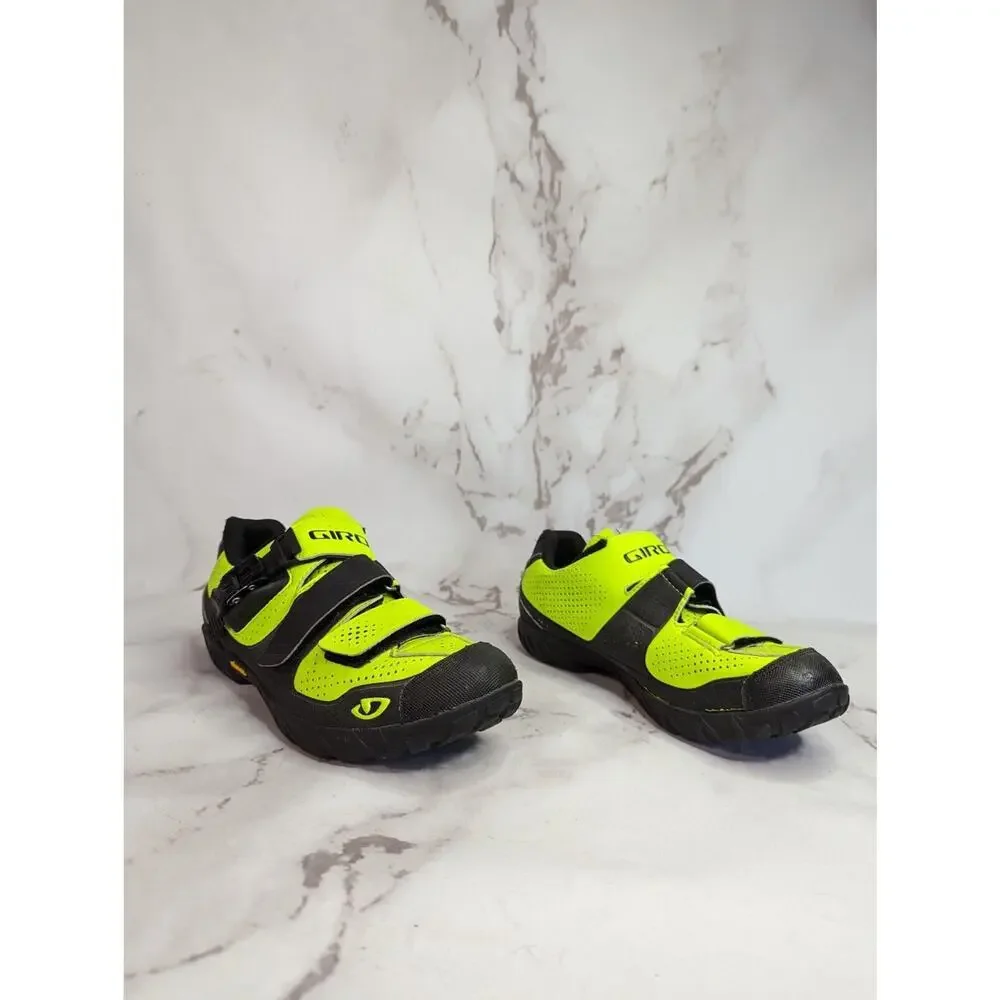 Giro Cycling Shoe Womens 8 EU 39 UK 5.5 Mens 6.5 Yellow 4 Bolt Terraduro